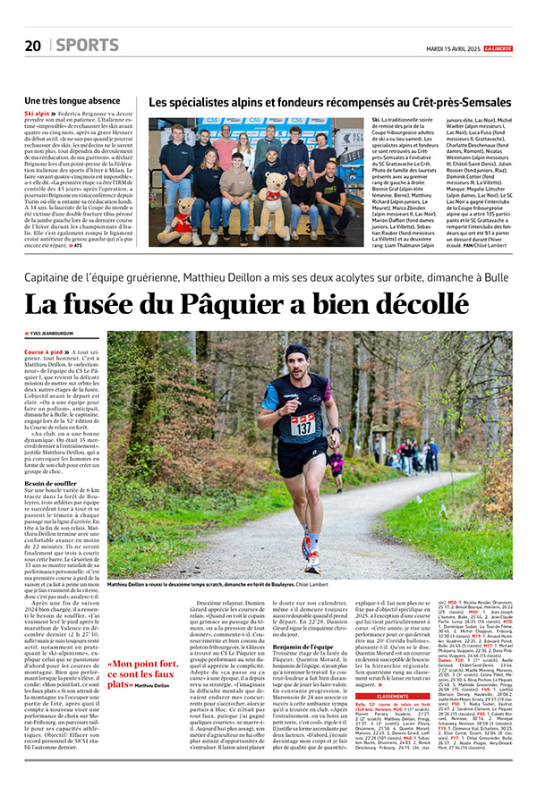 Presse Corrida bulloise 2025