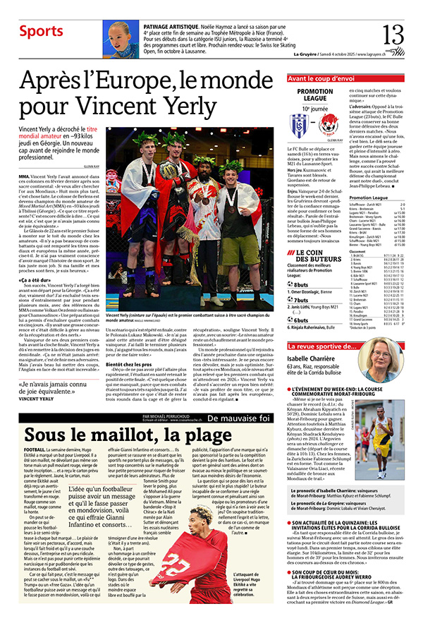 Presse Corrida bulloise 2025